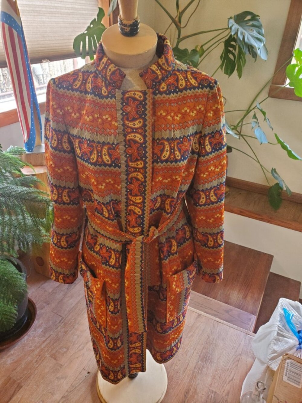 Vintage Lilli Ann knit coat